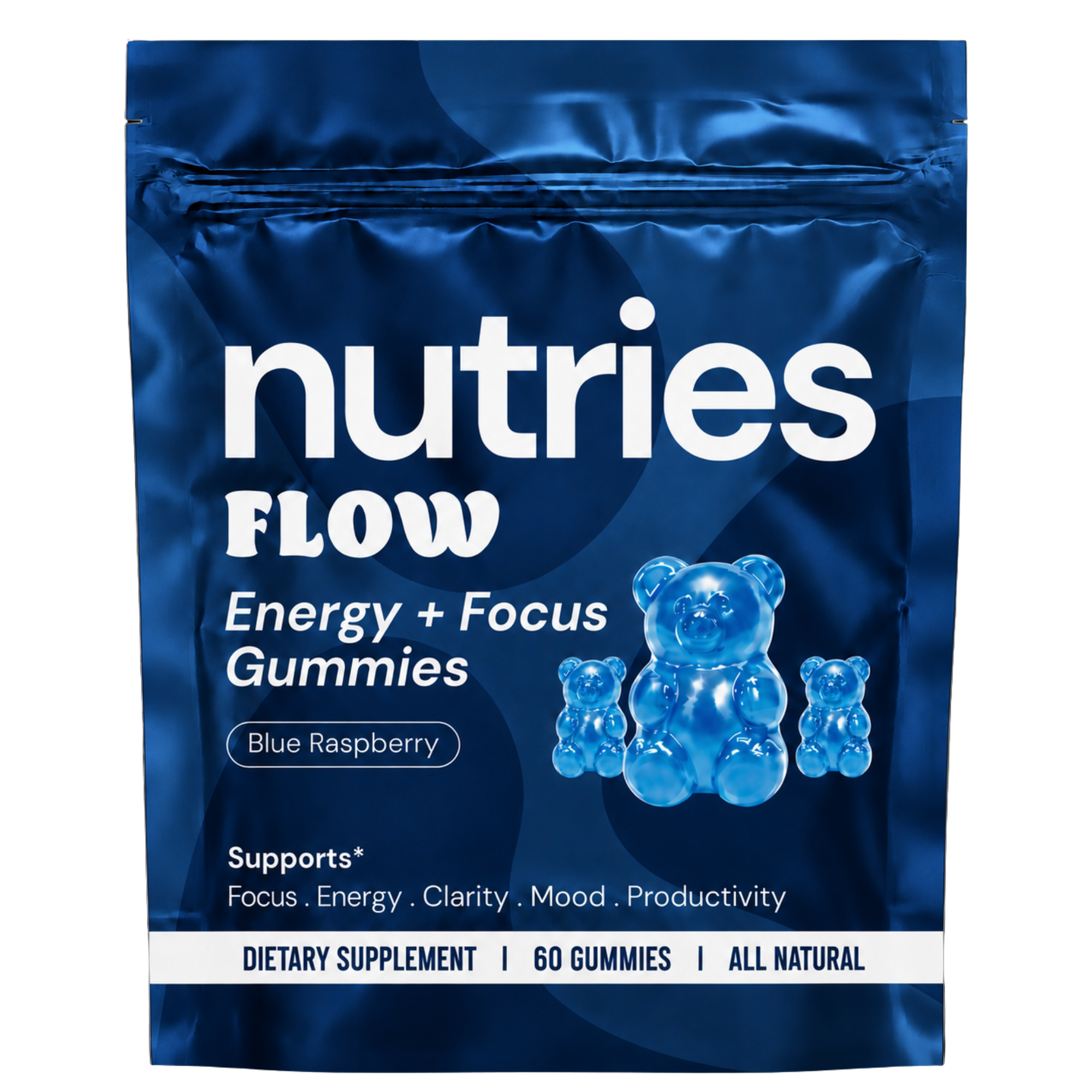 Nutries Energy + Focus Gummies